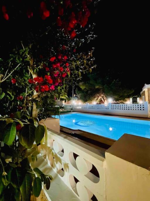 Villa Con Piscina Gigante Sant Francesc de s'Estany Dış mekan fotoğraf